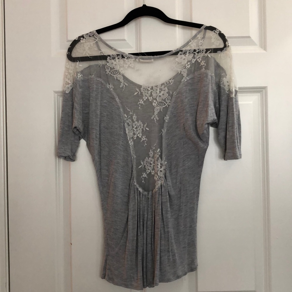 Lace Detailed Top